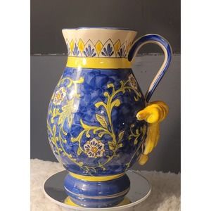 Large Vintage WCL Pitcher, Water Jug.. Beautiful!
